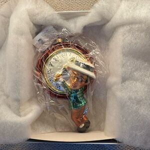 Christopher Radco Millenium Clock Ornament. New in box!